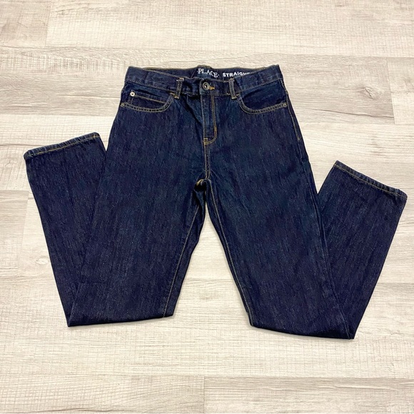 The Children’s Place Boys Straight Jeans - Size 14 - Picture 1 of 3